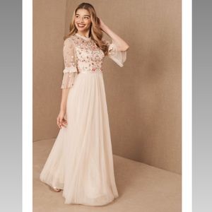 Needle & Thread Butterfly Meadow Gown NWT